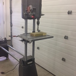 Shopsmith as a Drill Press
